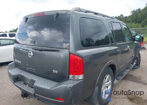 2008 Nissan Armada Se z USA, uszkodzony, nr VIN 5N1BA08D28N611994